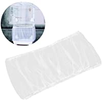 UKCOCO Jaula Protectora Guard Jaulas Accesorios pájaro Malla de Semillas Evita Que el alpiste caiga al Suelo (Blanco)